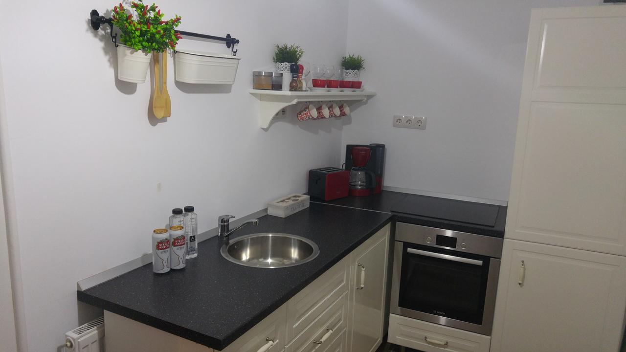 Apartment Bianco Central Sibiu Bagian luar foto